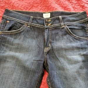 Hudson womens dark blue jeans Sz32 worn once